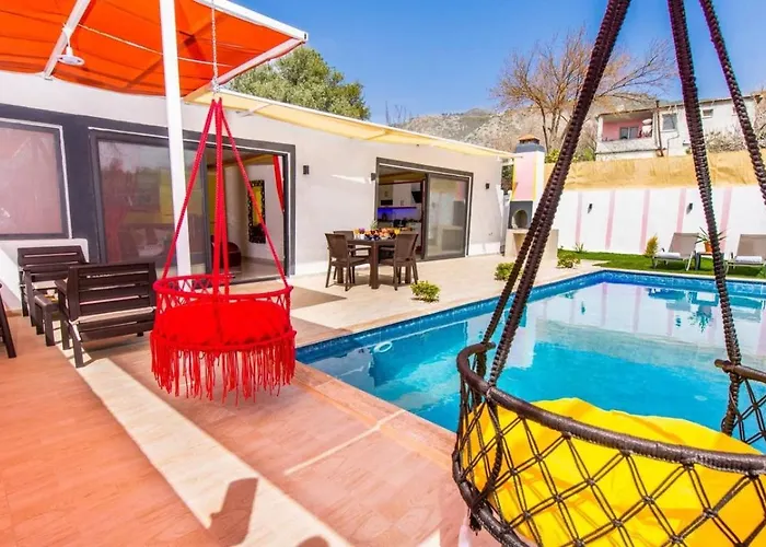 别墅 Uezuemlue 1 Bedroom Secluded With Private Pool Hot Tub 卡尔坎